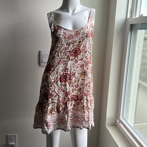 TIERED SLIP DRESS SIZE S